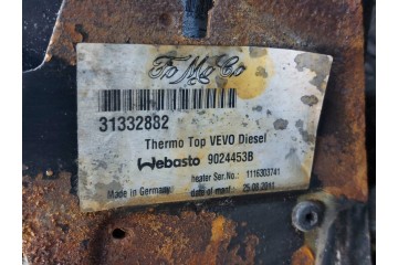 WEBASTO PARKING HEATER VOLVO V60 AND 1 6 D DIESEL 31332882 31332521 Part manufacturer Volvo OE
