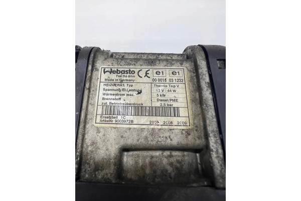 Webasto VW TOURAN 1T1 1T2 1K0815005DR 1 9L diesel 77kW 2003 Catalog number of the part 1K0815005DR