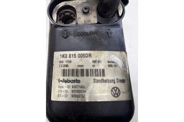 Webasto VW TOURAN 1T1 1T2 1K0815005DR 1 9L diesel 77kW 2003 Catalog number of the original 1K0815005DR