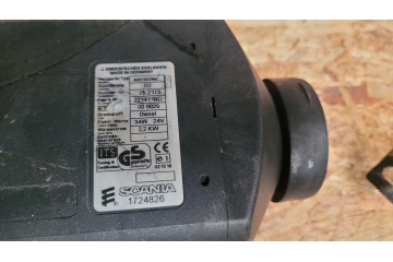 PARKING HEATER SCANIA WEBASTO EBERSPACHER D2 1724826 Catalog number of the part 1724826 D2