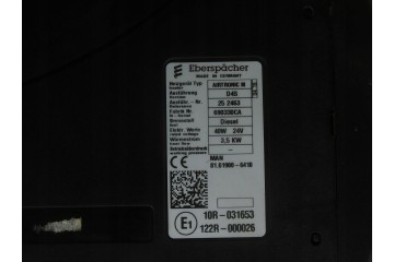 81619006412 PARKING HEATER AIRTRONIC M D4S 40W 24V 3 5KW MAN TGL Customs tariff code 85168080