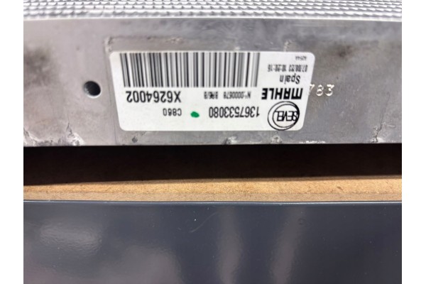 Cooler Fiat Ducato III FL 2 0 116 HP 2014 2023 OE 1367533080 Catalog number of the part 1371875080