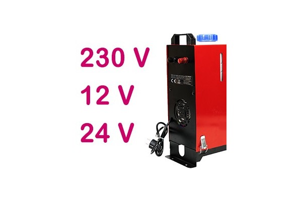 Calefactor estacionario para coche Webasto WB300 Diésel 5kW 12V/24V/23