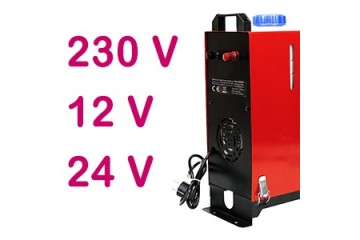 Calefactor estacionario para coche Webasto WB300 Diésel 5kW 12V/24V/23