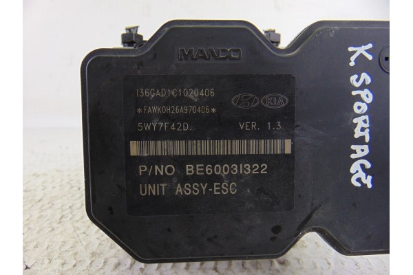 58920-3U300 ABS KIA SPORTAGE (SL) Concept 4x2 2010 58920-3U300 200472 KIA - 2