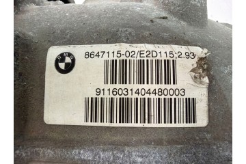 BMW G30 G31 G15 G11 BRIDGE DIFFERENTIAL REAR 8647115 2 93 4 0i BMW G30 Installation side multipurpose