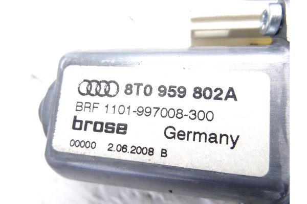 8T0837462B  ELEVALUNAS DELANTERO DERECHO AUDI A5 COUPE (8T) 2.7 TDI 2008 8T0837462B 207639 AUDI - 4