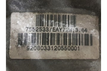 Complete differential BMW X5 E70 3150 7612956 I 3 64 used Car type passenger cars
