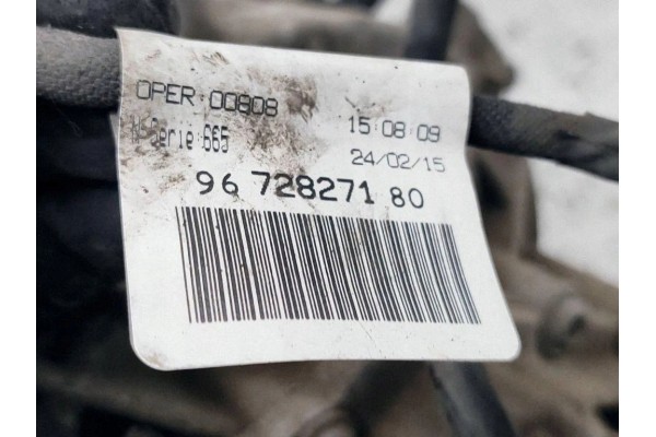 Rear reducer PEUGEOT 508 SW 9800189280 2 0L diesel 120kW 2014 Catalog number of the original 9800189280