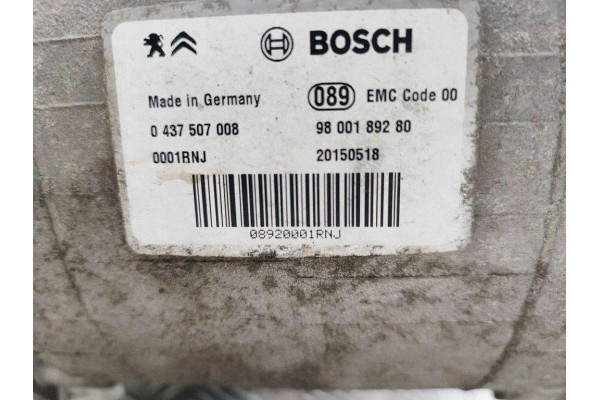 Reductor trasero PEUGEOT 508 SW 9800189280 2.0L diésel 120kW 2014