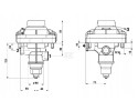 Trailer control valve Quality of parts according to GVO P replacement with original quality