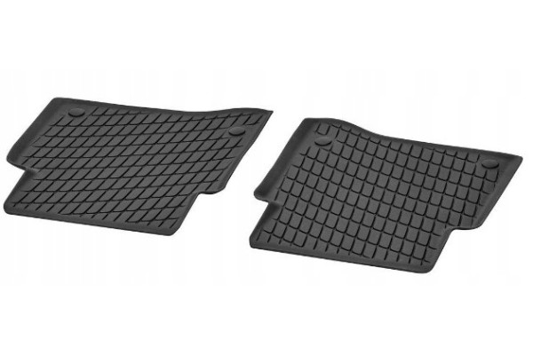 ORIGINAL RUBBER MATS BLACK MERCEDES CLASS S W223 REAR LONG