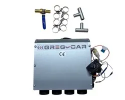 Kit de Calefacción GRAY D4 Agua 4,3 kW 12V con Válvula