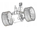 BLOWER MOTOR BMW 5 E60 03 6 E60 04 BEHR Part manufacturer Behr Hella Service