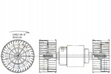 BLOWER FAN BEHR Part manufacturer Behr Hella Service