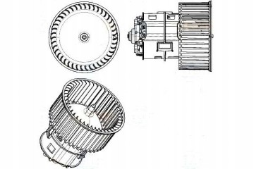 BLOWER FAN BEHR Part manufacturer Behr Hella Service