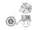 BLOWER FAN BEHR 4518301600 45183001 Part manufacturer Behr Hella Service