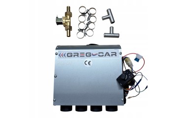 SET GREY WATER HEATER D4 4 3 KW 24V WITH SOLENOID VALVE