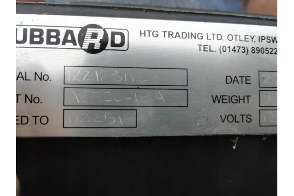 Unidad de Refrigeración Hubbard 460 AL R134a para Fiat Ducato 2.2