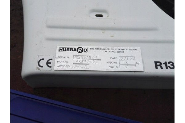 Unidad de Refrigeración Hubbard 460 AL R134a para Fiat Ducato 2.2