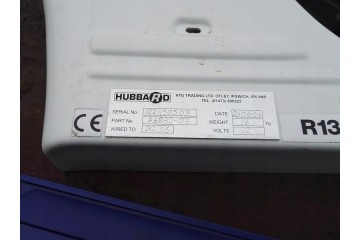 Unidad de Refrigeración Hubbard 460 AL R134a para Fiat Ducato 2.2