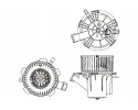 BLOWER FAN BEHR 4518301600 45183001 Part manufacturer Behr Hella Service