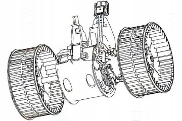 BLOWER ENGINE BMW 5 E60 03 6 E60 04 BEHR HELLA Driver s Kit 35 Part manufacturer Behr Hella Service