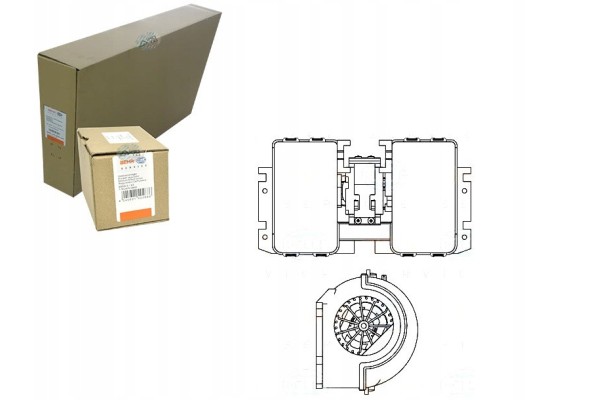 BLOWER FAN BEHR