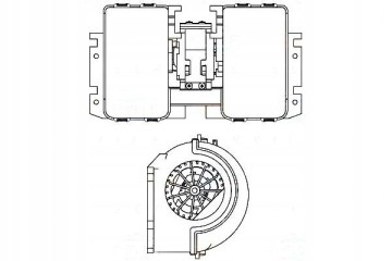 BLOWER FAN BEHR Part manufacturer Behr Hella Service