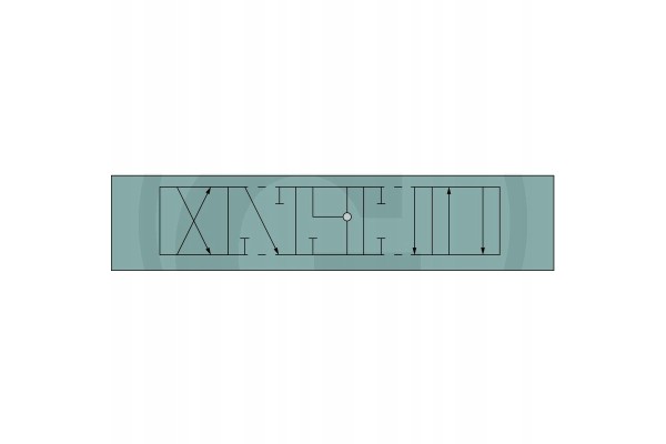 Parker CETOP NG06 4 3 P closed A B T open Customs tariff code 84818079