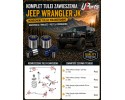 Jeep Wrangler JK polybuch swing arm bushings set front rear Part manufacturer Kalgum