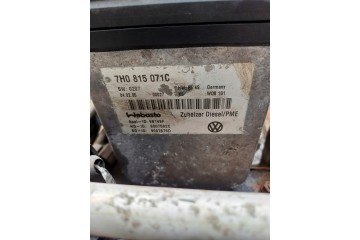 VW TRANSPORTER T5 AUXILIARY HEATING 7H0815071C EUROPE Catalog number of the part VW VOLKSWAGEN