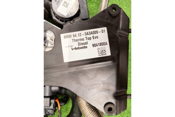BMW 5 G30 LCI WEBASTO PARKING HEATER DIESEL 5A3A009 Part manufacturer Webasto