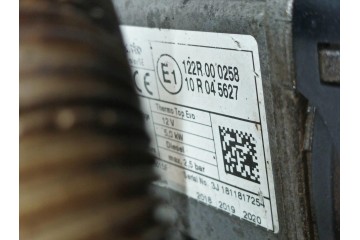 PARKING HEATING 9809034780 Toyota ProAce II 2016 Part manufacturer Toyota OE