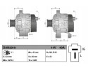 Alternator DENSO DAN2019 Catalog number of the part DAN2019