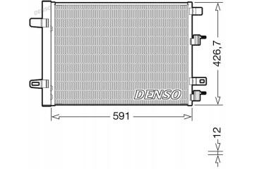 Condenser MERCEDES A DENSO DCN17063 Part manufacturer Denso