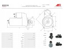 New Starter S1211S Customs tariff code 85114000