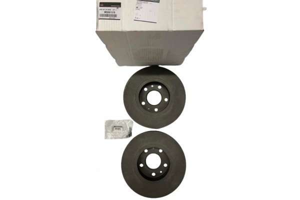 SET OF NEW MITSHUBISHI MQ001578 FRONT BRAKE DISCS