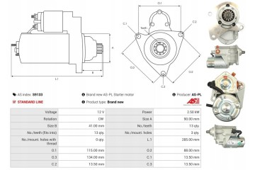 New Starter HYUNDAI Various Models KIA Various Models Car type passenger cars
