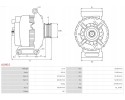 Alternador AS-PL A1061S
