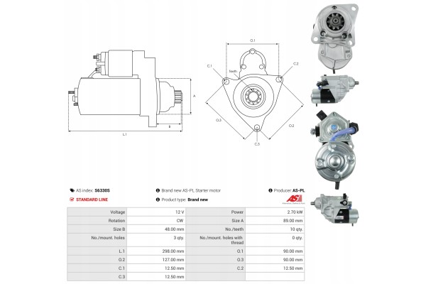 New Starter S6330S Catalog number of substitutes AS PL ABE9001 NSK BULK AS PL ABE9021 NACHI AS PL ABE9021 NSK AS PL ABE9021 NTN 