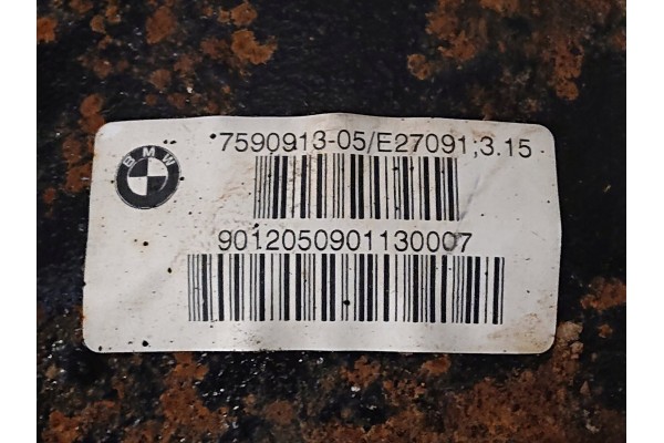 Complete differential BMW X5 E70 3310 7590914 drive 3 15 Quality of parts according to GVO O original with manufacturer s logo O