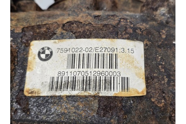Complete differential BMW 3 E90 E91 3310 7591022 I 3 15 Catalog number of substitutes 3310 7591022 7591022 7566177 7529099 F0728