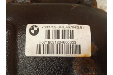 BMW OE 7603759 Diferencial Puente 2.81 para BMW Serie 1 F20 F21 y Seri