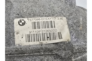 Complete differential BMW 7 F01 F02 F03 F04 3310 7577097 Quality of parts according to GVO O original with manufacturer s logo O