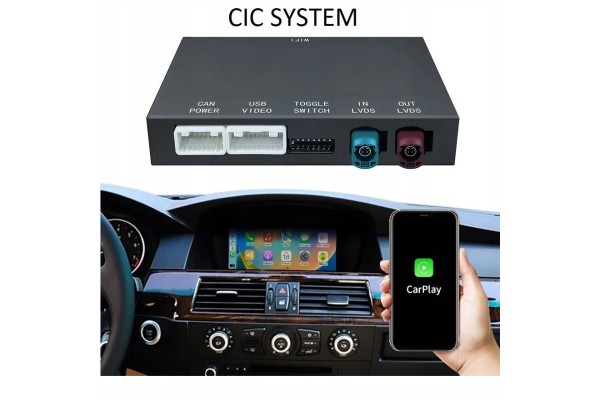 Módulo Box Android Auto / Apple CarPlay Linux para BMW con sistema CIC