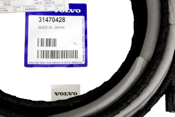 VOLVO C40 S60 V60 V60CC Camera Harness Rear 31470428 OE Packaging status original