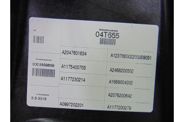 6 PIN ELEVALUNAS DELANTERO DERECHO MERCEDES-BENZ CLASE CLA (BM 117) CLA 220 CDI 4Matic (117.305) 2015 6 PIN 193501 MERCEDES-BENZ