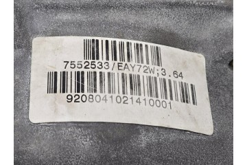 Complete differential BMW X5 E70 3150 7612956 3 64 Catalog number of the original 7612956
