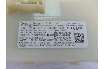 A2129001929 MODULO ELECTRONICO MERCEDES-BENZ CLASE CLA (BM 117)